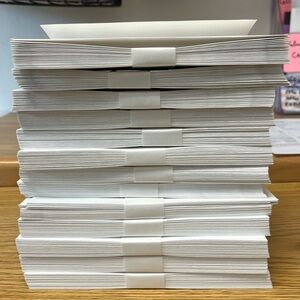 100 5"x7" Card/picture Envelopes